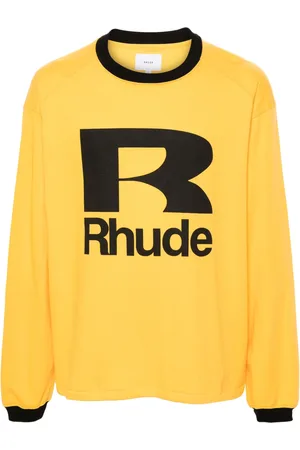 Rhude Sweat Petrol en coton