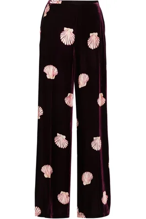FORTE FORTE Pantalon ample en velours
