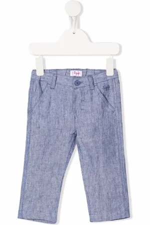 Il gufo Pantalon à logo brodé