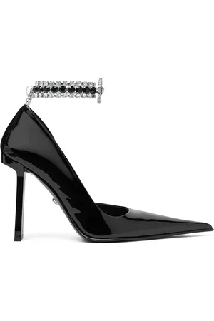 VERSACE Escarpins à ornements en cristal