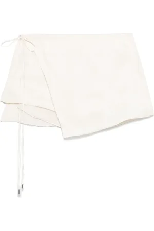 BLUMARINE Short à empiècements drapés