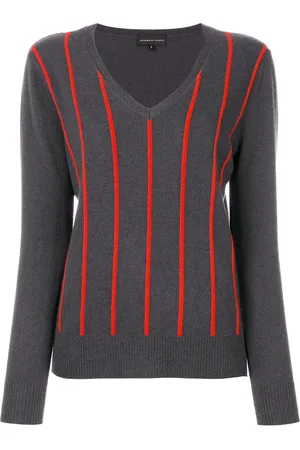 Cashmere In Love Pull rayé Sanem en cachemire