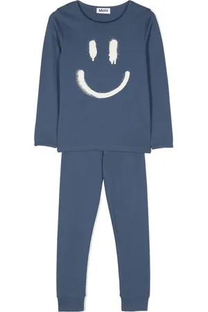 Molo Pyjama Lue à imprimé Smiley