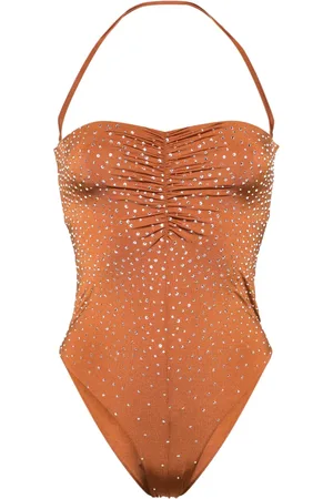 FORTE FORTE Maillot de bain à ornements en cristal