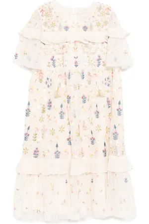 Needle & Thread Robe à fleurs brodées