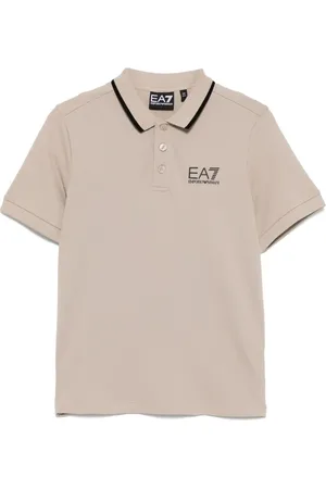 Emporio Armani Polo à logo imprimé