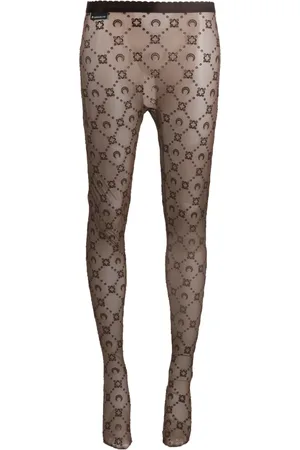 Marine Serre Collants à taille haute
