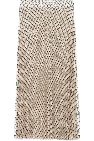 Scotch&Soda Jupe mi-longue à design plissé