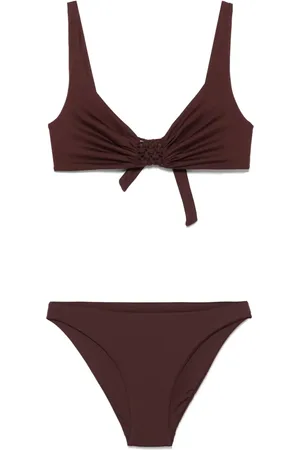 FISICO Bikini à détails en macramé
