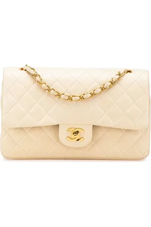 CHANEL Sac porté épaule Double Flap médium (années 1994-1996)