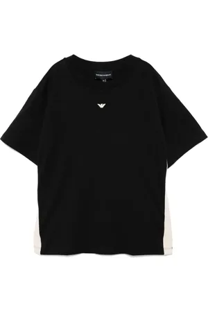 Emporio Armani T-shirt à logo brodé
