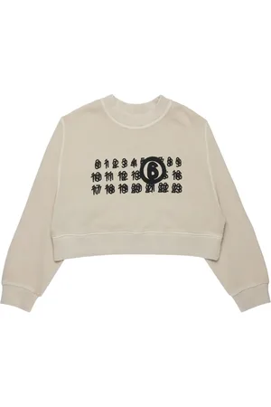 Maison Margiela Sweat crop à logo