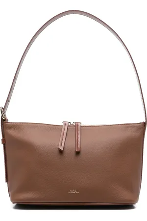 A.P.C. Sac porté épaule en cuir