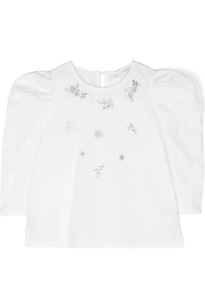 MONNALISA Blouse à ornements en cristal