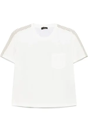 Twin-Set T-shirt à empiècements