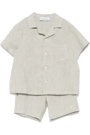 Emporio Armani Ensemble haut-short à patch logo