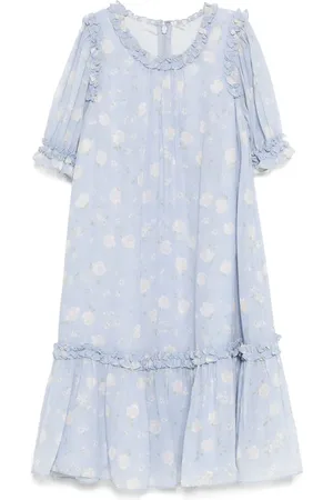 Needle & Thread Robe en chiffon à fleurs