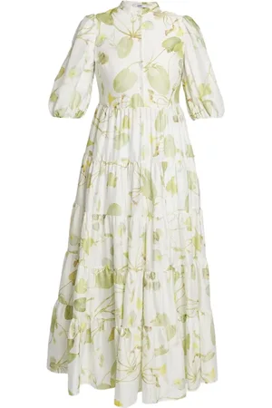 Erdem Robe mi-longue à manches courtes