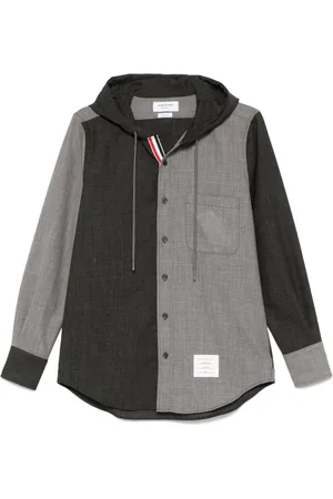 Thom Browne Chemise à capuche