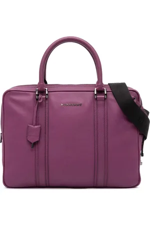 Burberry Sacoche en cuir Newburg (2000-2017)