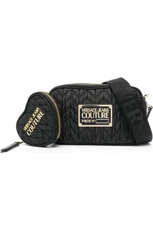 VERSACE Sac à bandoulière à plaque logo