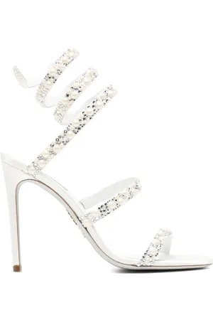 RENE CAOVILLA Sandales Cleo à perles 110 mm