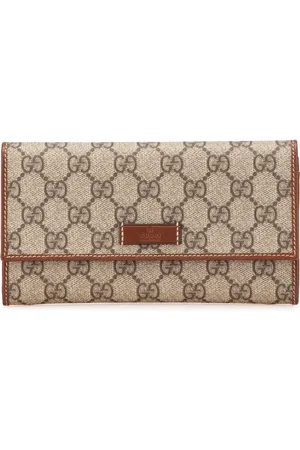 Gucci Portefeuille continental GG Supreme Flap Wallet (2000-2015)