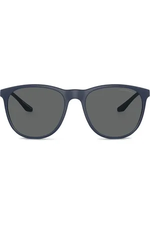 Emporio Armani Lunettes de soleil à plaque logo