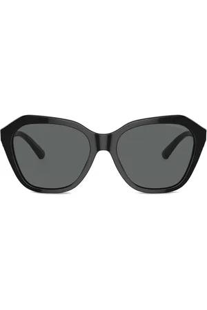 Emporio Armani Lunettes de soleil à monture irrégulière