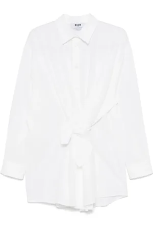 Msgm Robe courte à design noué