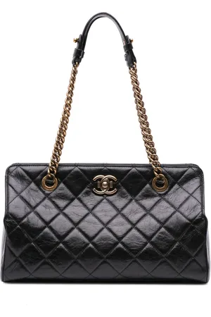CHANEL Sac à main en cuir de veau Perfect Edge (2013-2014)
