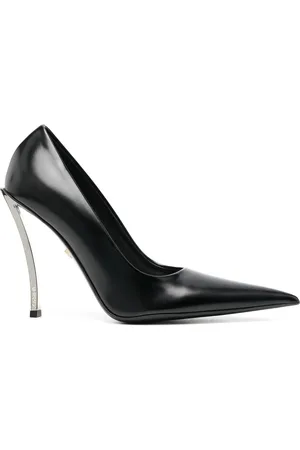 VERSACE Escarpins Pin Point en cuir