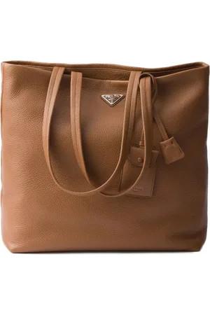 Prada Sac cabas à plaque logo