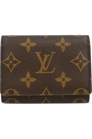 LOUIS VUITTON Porte-cartes Enveloppe Carte de Visite Monogram (2005)