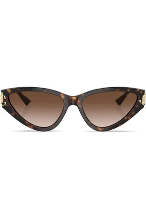 Jimmy Choo Lunettes de soleil à monture papillon