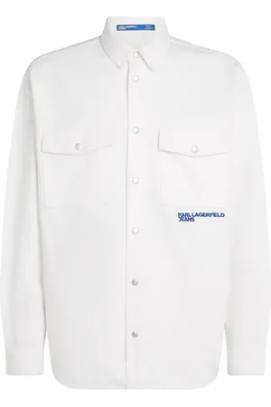 Karl Lagerfeld Chemise à slogan imprimé