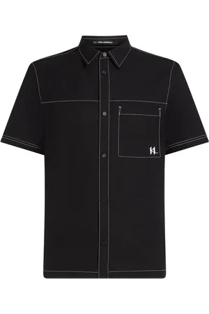 Karl Lagerfeld Chemise à coutures contrastantes