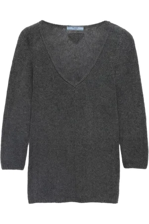 Prada Haut crop en cachemire