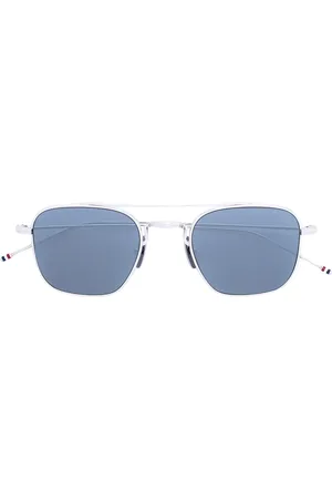 Thom Browne Lunettes de soleil à monture aviateur