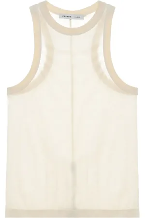 Carven Débardeur à effet de transparence