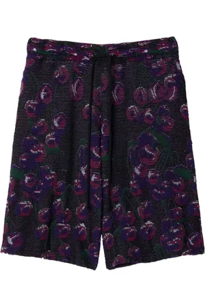 Burberry Short en maille intarsia