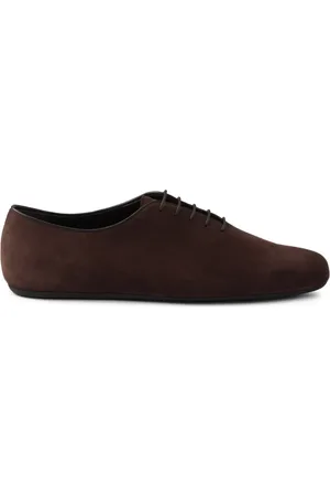 Prada Chaussures oxford en daim