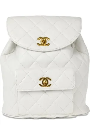 CHANEL Grand sac à dos Duma en cuir (1992)