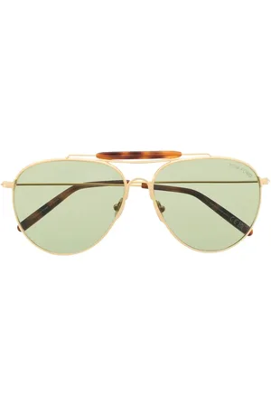 Tom Ford Lunettes de soleil teintées à monture pilote