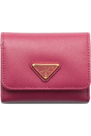 Prada Petit portefeuille en cuir Saffiano