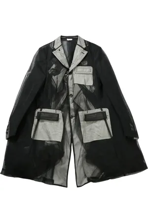 Comme des Garçons Tulle-inserts jacket