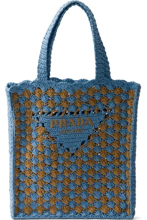 Prada Sac cabas en crochet