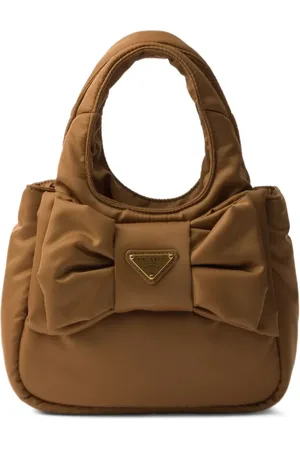 Prada Mini sac Re-Nylon à détail de nœud