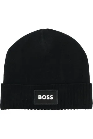 HUGO BOSS Bonnet à logo brodé