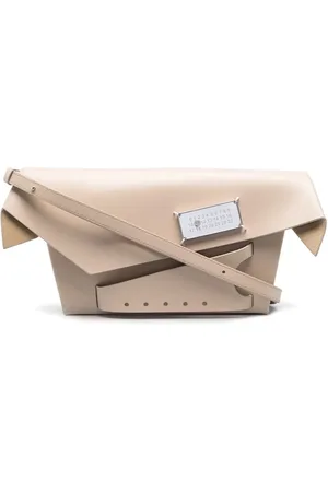 Maison Margiela Pochette Snatched en cuir